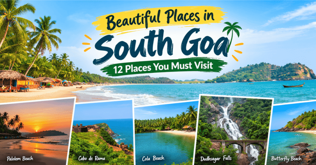 Beautiful Places in South Goa: 12 Places You Must Visit