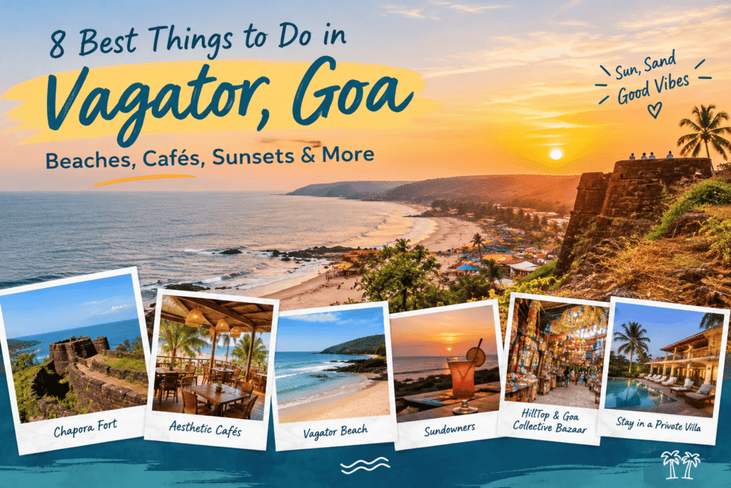 8 Best Things to Do in Vagator, Goa: Beaches, Cafés, Sunsets & More